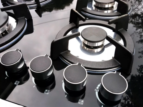 Parrilla Empotrable Disa 4q. Cristal Templado Lujo 02020113