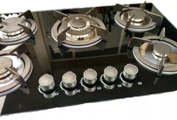 Parrilla Empotrable Disa 5q Cristal Templado 02020114