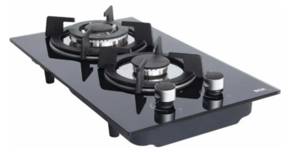Parrilla Disa Home 2 Quemadores A Gas Cristal Templado 02020121