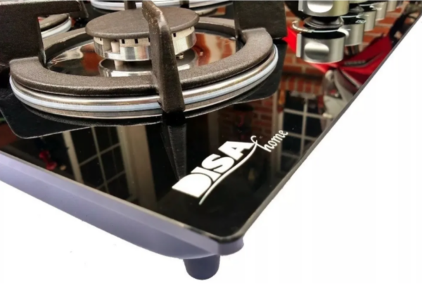 Parrilla Empotrable Disa 4q. Cristal Templado Lujo 02020113