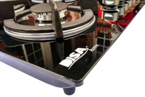 Parrilla Empotrable Disa 5q Cristal Templado 02020114