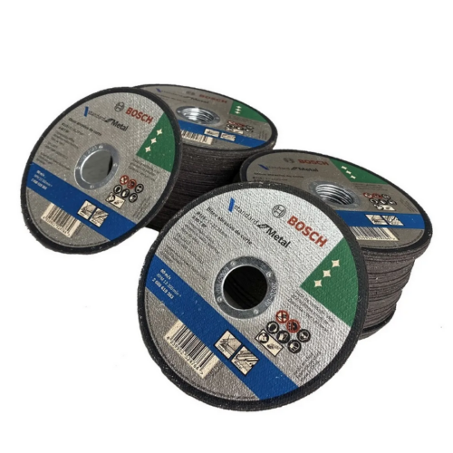 Disco De Corte Metal / acero Inoxidable 4 1/2 Bosch Pack 100