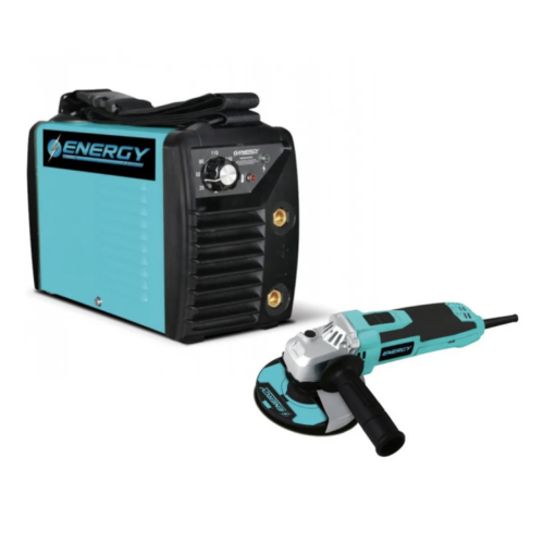 Soldadora Inversor I200/1/60 Kcme Energy+miniesmeril 4 1/2 I200160KCME