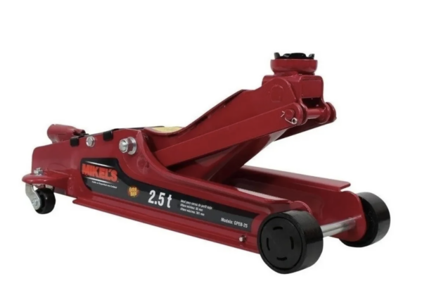 Gato Patín Hidráulico 2.5 Ton Rojo Mikels Extra Bajo GPEB25