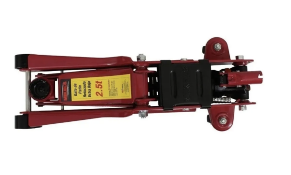 Gato Patín Hidráulico 2.5 Ton Rojo Mikels Extra Bajo GPEB25