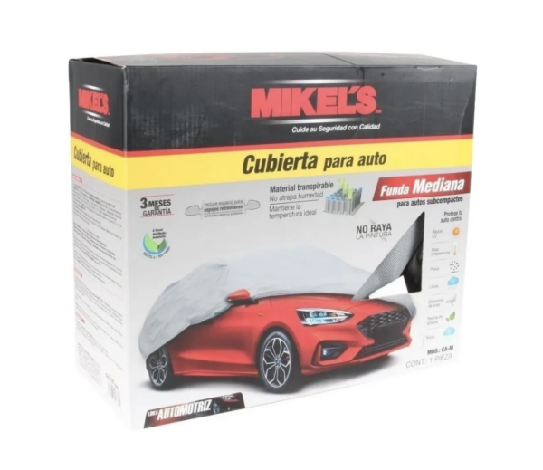 Cubierta Funda Cubre Auto Lona Afelpada Mediana Jetta Vento CAM