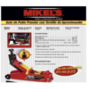 Gato Premier Con Tornillo De Aproximación 3t Mikels GPP03