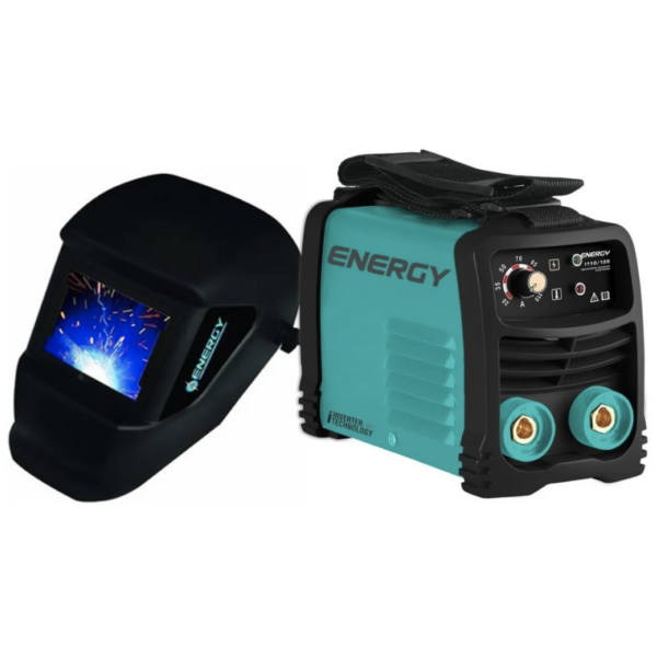 Soldadora Inversor 130a 110v Profesional Energy + Careta I1302120KM