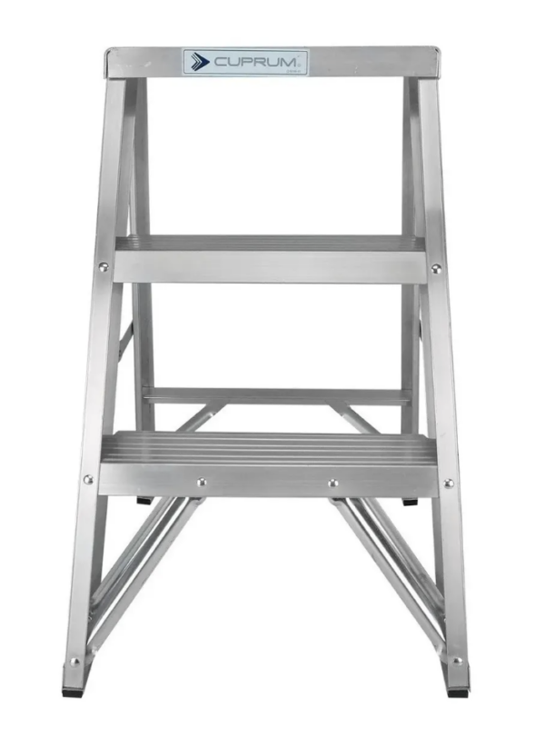 Escalera De Aluminio Cuprum 429-02n De 90 Kg Doméstica 42902N
