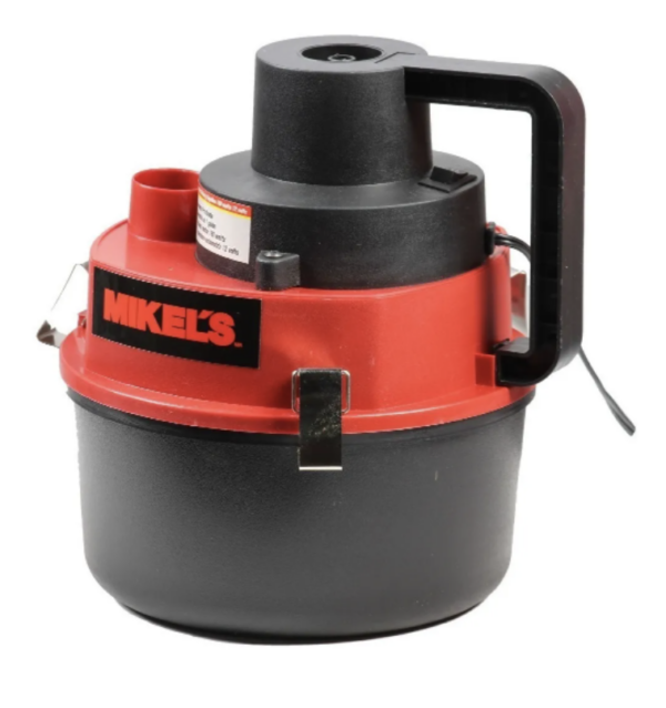 Aspiradora inalámbrica Mikel's AASL-160 3.78L  roja/negra 12V