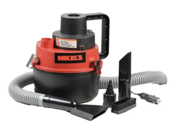 Aspiradora inalámbrica Mikel's AASL-160 3.78L  roja/negra 12V