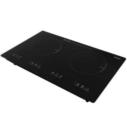 Parrilla De Inducción Noval Piq2 Cristal 2 Quemadores