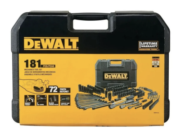 Juego 181 Herramientas Mecánicas Dewalt Dwmt81522-b3