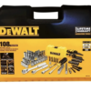 Juego De Herramientas Mecánicas 108 Pzas Dewalt Dwmt73801
