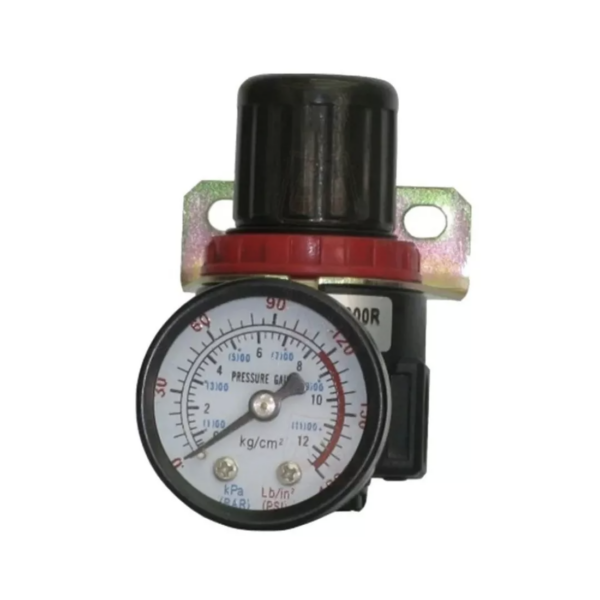 Regulador De Aire 1/4 Compresor Manometro Silverline DCA1000R