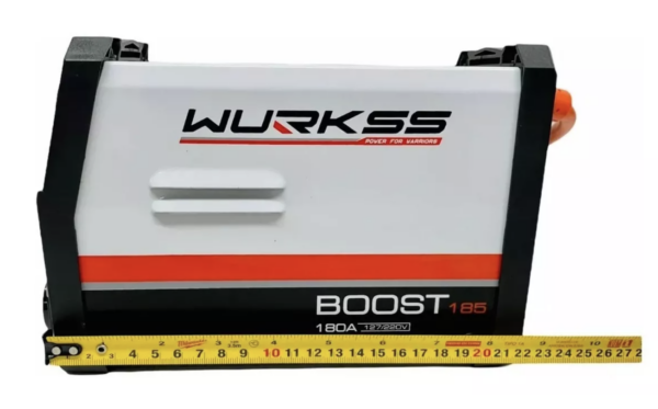 Soldadora Inversora Boost165 1fase + Careta WURKSS KITWRB185