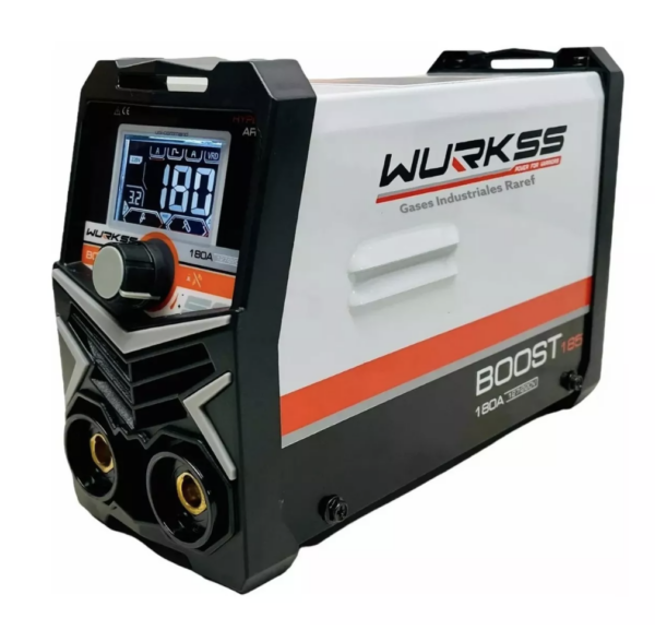 Soldadora Inversora Boost165 1fase + Careta WURKSS KITWRB185
