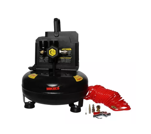 Compresor De Aire Mini Eléctrico Portátil Mikel's Ca-1/2hp 11l 0.5hp 120v Negro