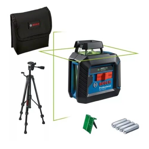 Nivel Láser Línea Verde Bosch Gll 2-20 G + Bt 150 Trípode