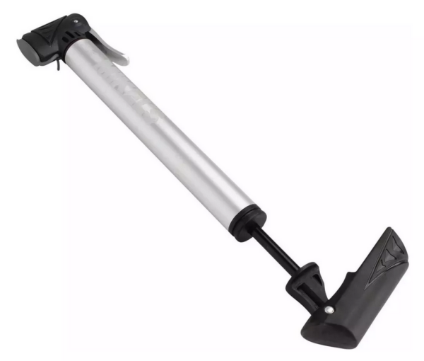 Bomba Para Inflar Bicicletas En Aluminio 145psi Mikels Bab-1 Color Gris