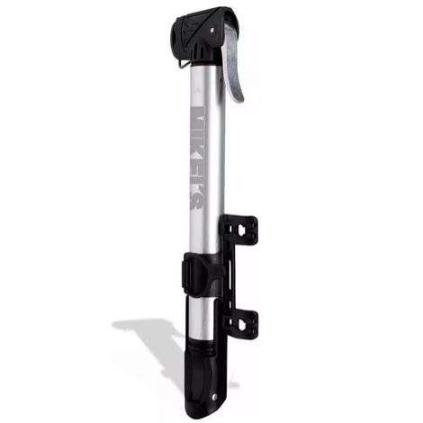 Bomba Para Inflar Bicicletas En Aluminio 145psi Mikels Bab-1 Color Gris
