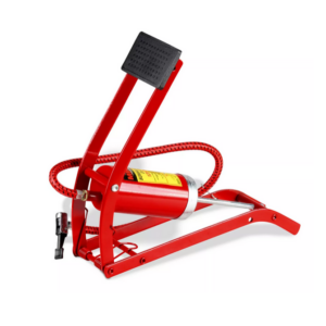 Bomba De Aire Inflar Llantas Con Pedal De Cilindro Mikels