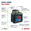 Nivel Láser Línea Verde Bosch Gll 2-20 G + Bt 150 Trípode