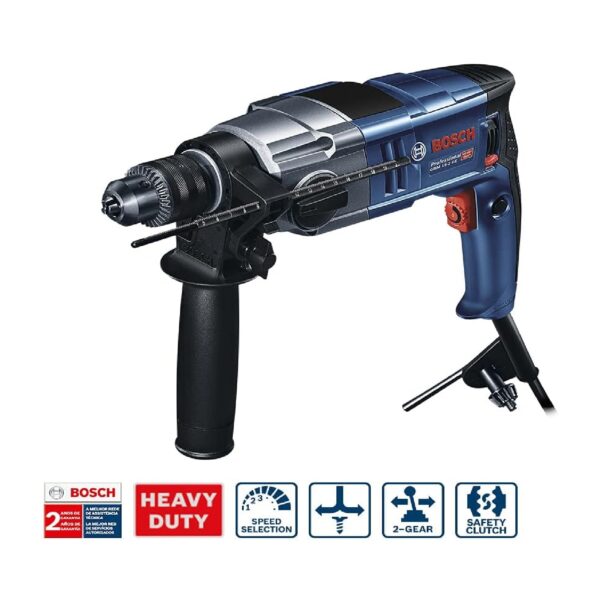 Taladro Reversible Bosch Gbm 16-2 Re 800w 127v