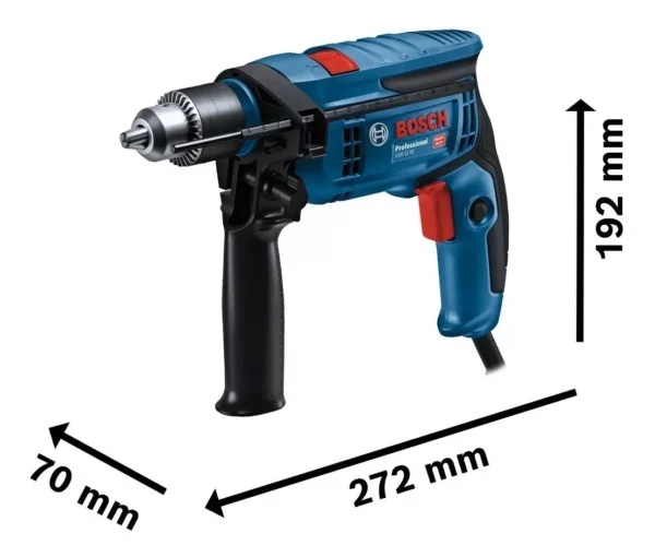 Rotomartillo Bosch Gsb 13 Re 750w 127v Color Azul marino 06012B80G0