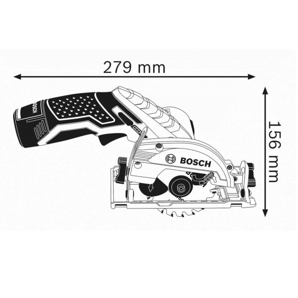 Sierra circular batería Bosch GKS 12v-26 12v