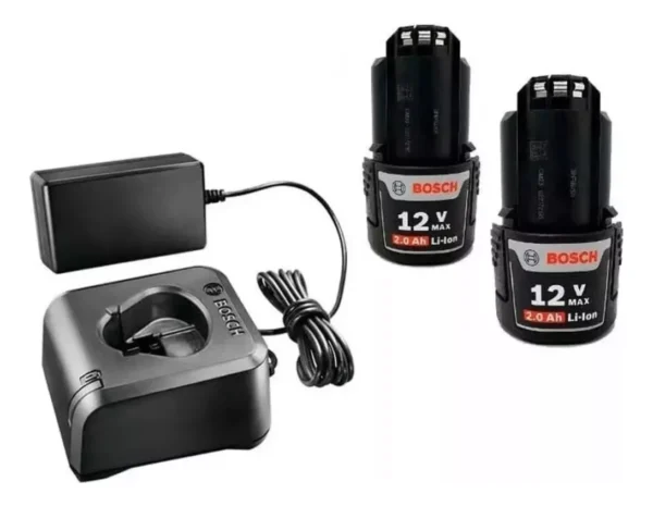 Rotomartillo 3/8 Bosch Gsb 12v-30, 12v 2 Baterías Y Maletín