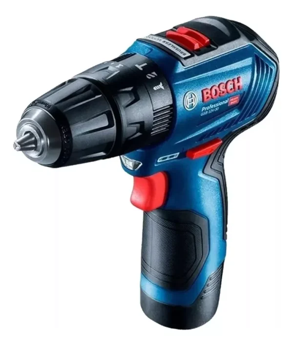 Rotomartillo 3/8 Bosch Gsb 12v-30, 12v 2 Baterías Y Maletín