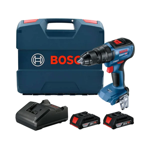 Rotomartillo Brushless Bosch GSB 18V-50 18 V 1/2" 2 Baterías Y Maletín