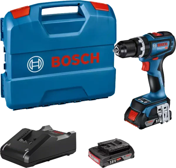 Taladro de percusión inalámbrico GSB 18V-90 C Professional