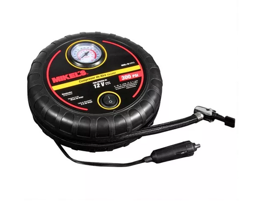 Compresor De Aire Circular Mikels 250 Psi Ultra Ligero Color Negro