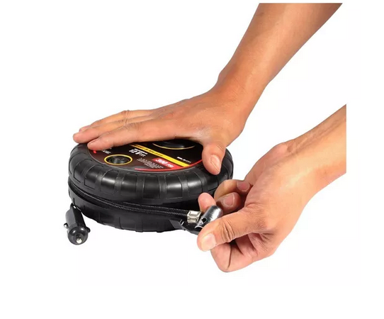 Compresor De Aire Circular Mikels 250 Psi Ultra Ligero Color Negro