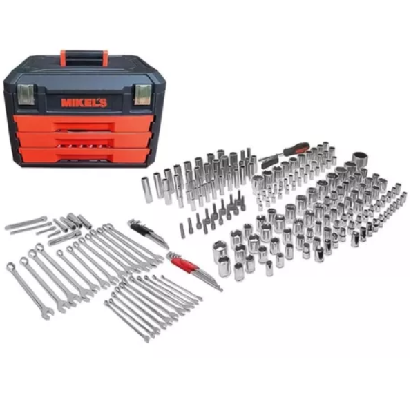 Juego De Herramientas Automotriz 239 Piezas Mikels + Caja