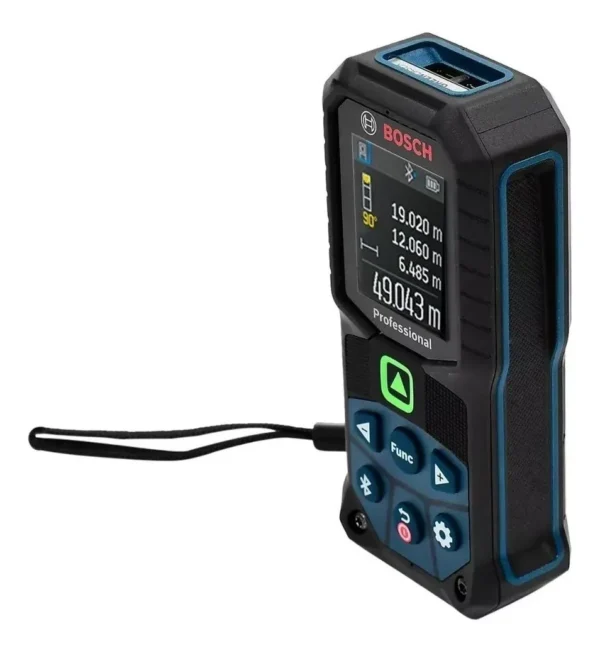 Telémetro Láser Verde Bosch Glm 50-27 Cg Bluetooth 0.05-50m