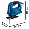 Sierra Caladora Bosch Professional Gst 680 500w