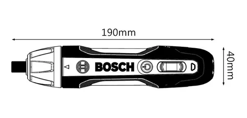 Atornillador Inalámbrico De 3.6v Bosch Go 06019h21e0