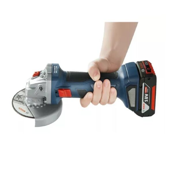 Amoladora Bosch Angular Gws 180-li Professional 18 V Color Azul