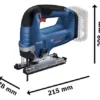 15B30E1_4 Sierra Caladora Bosch Brushless 18v Gst 185-li + 2 Baterías