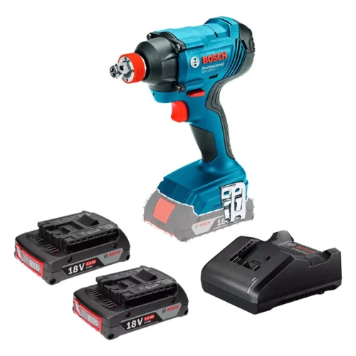Llave De Impacto Inalámbrica Bosch Gdx 180-li + 2 Baterías