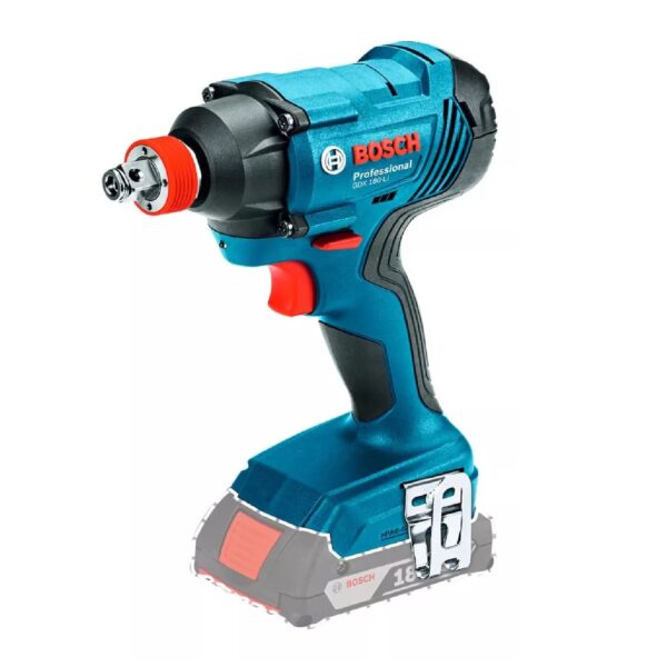 Llave De Impacto Inalámbrica Bosch Gdx 180-li + 2 Baterías