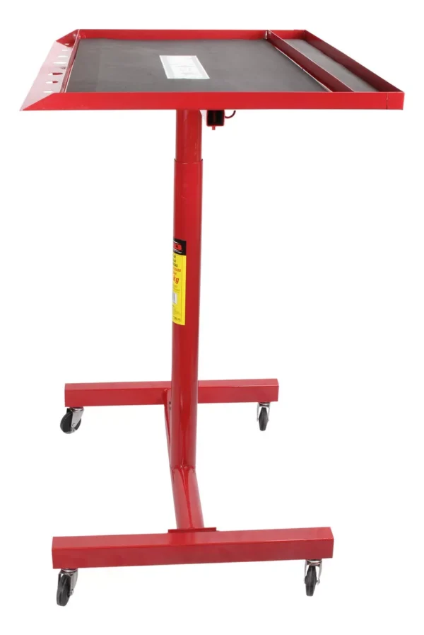 Mesa De Trabajo Con Ruedas Y Charola Mikels Altura Ajustable