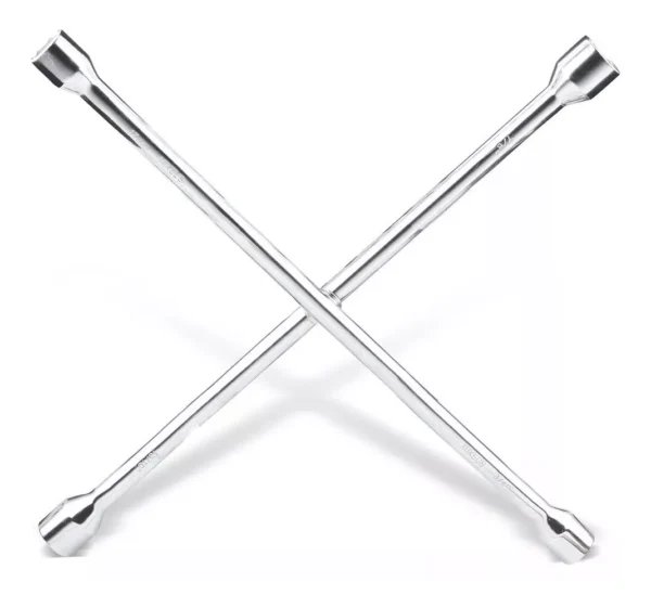 Llave De Cruz Cromada 20 13/16 - 3/4 - 17mm - 7/8 Mikels