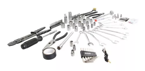 Autocle Juego Dado Accesorios Caja Estuche 140 Piezas Mikels