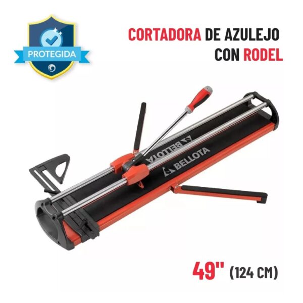 Cortadora De Azulejo Fit100 Con Rodel Xl8, Espesor Máx 15 Mm