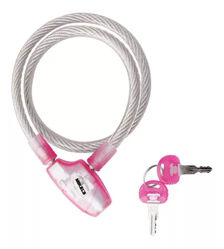 Cable Candado De Seguridad Para NiÑA 65 Marca Mikels CCR-65