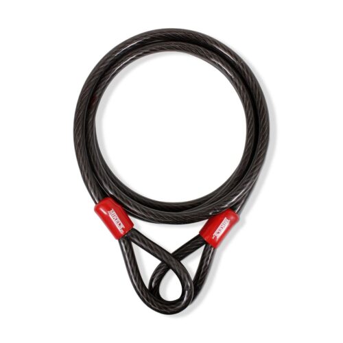 Cable Candado Flexible De Seguridad, Doble Lazo (3 mts)